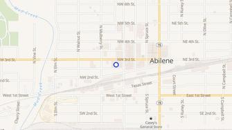 Map for Sunflower Apartments - Abilene, KS