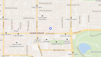 Map for Irving Schoolhouse - Salt Lake City, UT