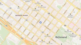 Map for Richfield Place - Richmond, VA