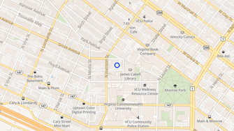 Map for 1005 Grove Avenue - Richmond, VA
