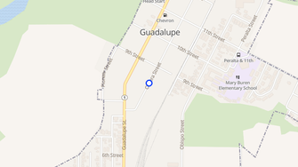 Map for Ruiz Apartments - Guadalupe, CA