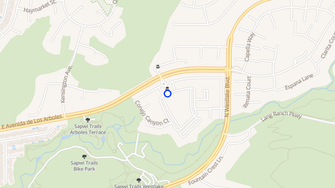 Map for Knolls Apartments - Thousand Oaks, CA