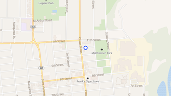 Map for Lasalle Manor - La Salle, IL