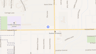 Map for Conklin Apartments - Rockford, IL