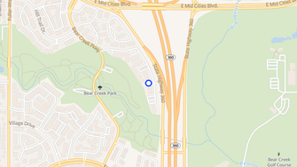 Map for Collins Park Apartment Homes - Euless, TX