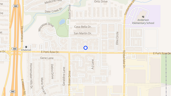 Map for Spanish Oaks - Arlington, TX