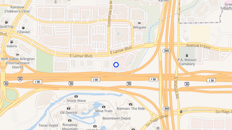 Map for Studioplus - Arlington, TX