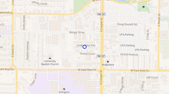 Map for Linda Vista Apartments - Arlington, TX