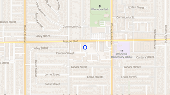 Map for 20234 Roscoe Blvd Apartments - Canoga Park, CA