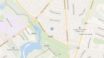 Map for Waterford Apartments - Cherry Hill, NJ