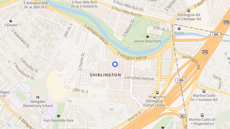 Map for Delancey at Shirlington Village Luxury Apartments - Arlington, VA