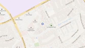 Map for La Paloma Apartments - Albuquerque, NM