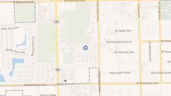 Map for Laurel Oaks Apartments  - DeLand, FL