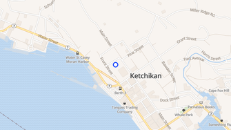 Map for Washburn Apartments - Ketchikan, AK