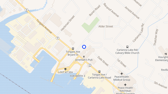 Map for Seaview Terrace Apartments - Ketchikan, AK