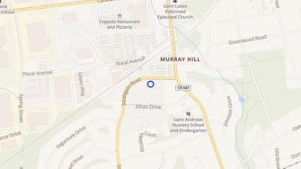 Map for Murray Hill Apartments - New Providence, NJ