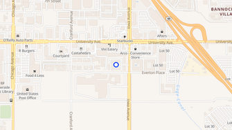 Map for Sunrise Village Apartments-Srs - Riverside, CA
