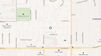 Map for Villa Monterrey Apartments - Overland Park, KS