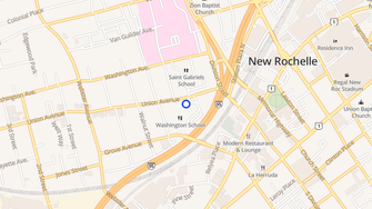 Map for Washington House Apartments - New Rochelle, NY