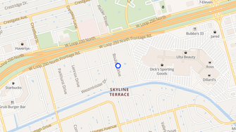 Map for Fairmont Condominiums - Midland, TX