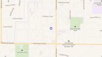Map for Timberlake Condominiums - Sacramento, CA