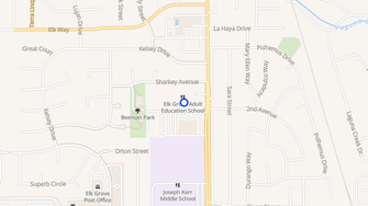 Map for Whispering Oaks - Elk Grove, CA