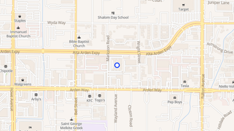 Map for Markston Apartments - Sacramento, CA