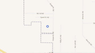 Map for College Apartments - Moses Lake, WA