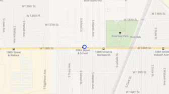 Map for Riverdale Senior Apartments - Riverdale, IL