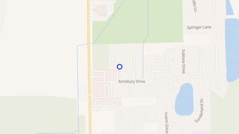 Map for Annsbury North Place apartments - Shelby Township, MI