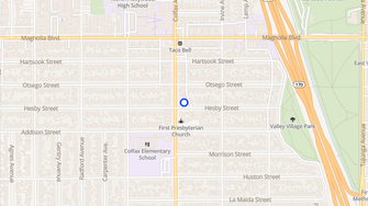 Map for 5038-48 Colfax Avenue - North Hollywood, CA