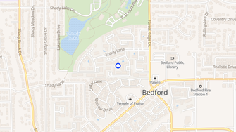 Map for Bedford Oaks - Bedford, TX
