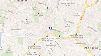 Map for Stern Hall - Stanford, CA