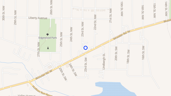 Map for Allen Dickson Apartments - Barberton, OH