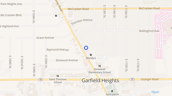 Map for Vantage Pointe Apartments - Garfield Heights, OH