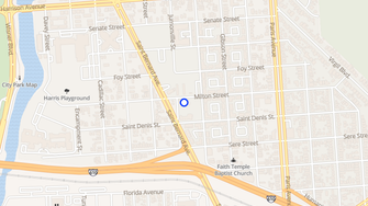 Map for Columbia Parc St. Bernard - New Orleans, LA