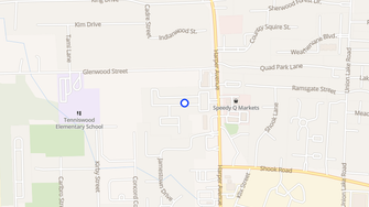 Map for Saravilla Apartments - Clinton Township, MI