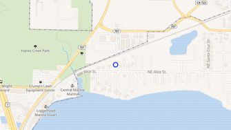 Map for 11 NE Alice St - Jensen Beach, FL