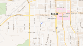 Map for Summit Park Apartments - Minot, ND