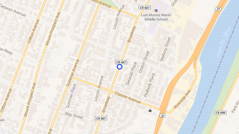 Map for Melendez Apartments - Newark, NJ