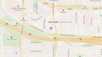 Map for Fairview Apartments - Saint Paul, MN