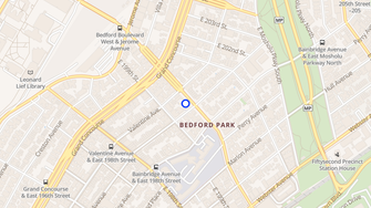 Map for 250 Bedford Park Boulevard - Bronx, NY