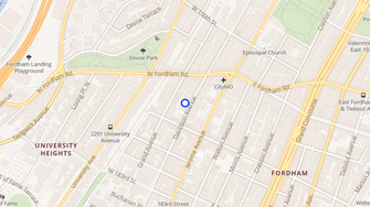 Map for 2401 Davidson Avenue - Bronx, NY