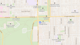 Map for 805 E Drexel Square - Chicago, IL