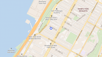Map for 616 West 137th Street - New York, NY