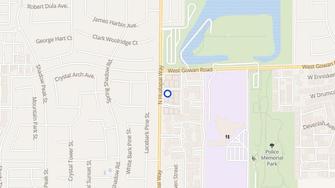 Map for Tierra Villas - Las Vegas, NV