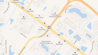 Map for Madison Crossing Apartments - Kissimmee, FL