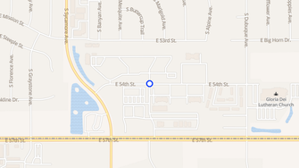Map for Chasing Willows Apartments - Sioux Falls, SD