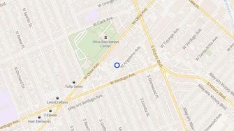 Map for Angeleno Park - Burbank, CA