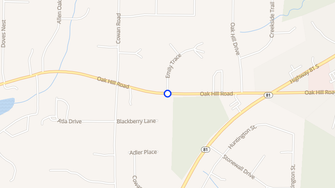 Map for 200 Oak Hill Rd - Covington, GA